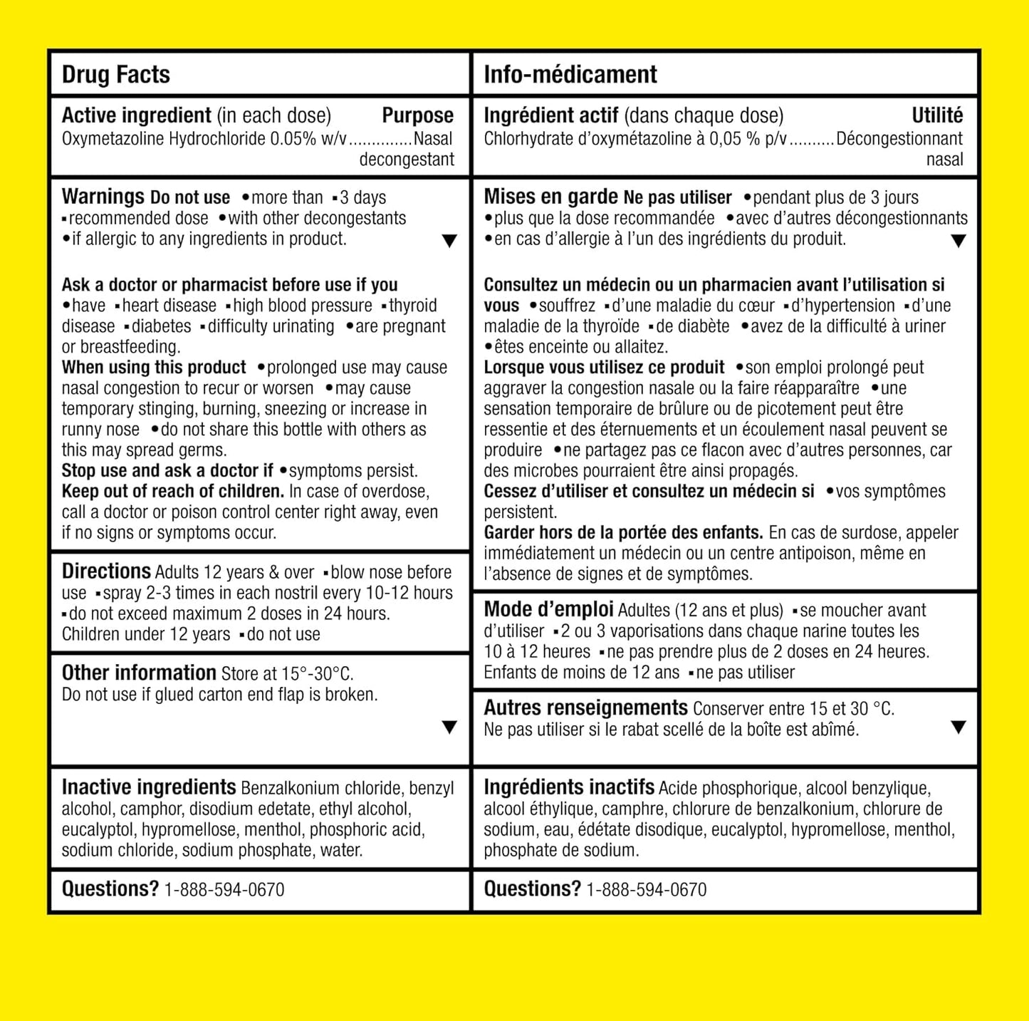 Dristan 持久薄荷喷雾 30ml，透明