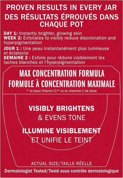 Olay Vitamin C MAX Face Moisturizer, Brightening Cream for Women, Hydrating, Evens Tone, Dark Spot & Hyperpigmentation Reduction, Glowing Skin Care - Niaciniamide, Peptides, 50 mL