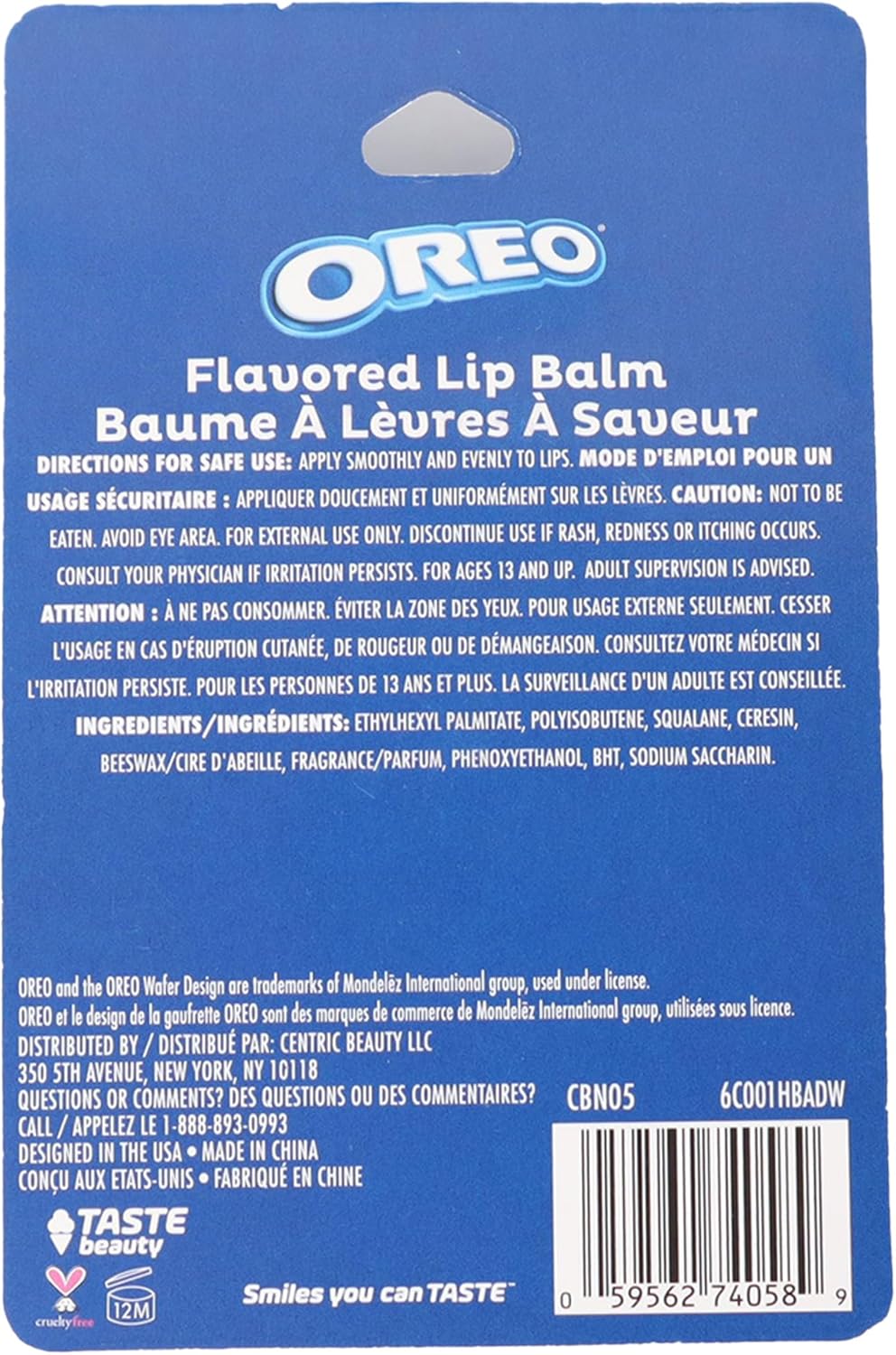 Oreo Molded Lip Balm