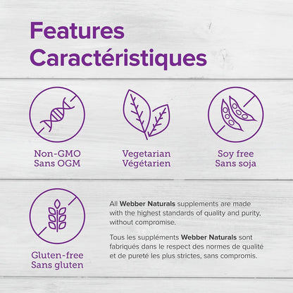 Webber Naturals 女士瑪卡，60顆素食膠囊