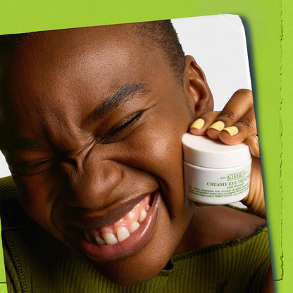 Kiehl's Avocado Eye Treatment, Nourishing and Hydrating Eye Cream, Avocado Oil and Caffeine to Energize and Invigorate Dry, Tired Eyes, 99% Naturally Derived Formula