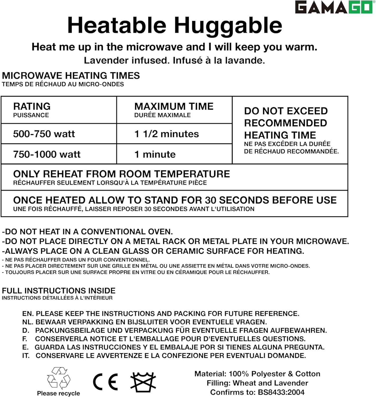 GAMAGO - 彩虹抱抱加热垫和枕头