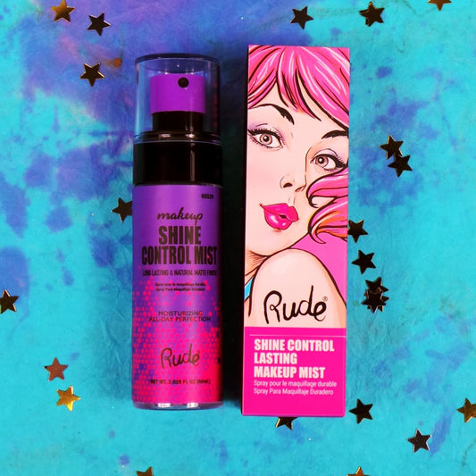 RUDE Shine Control Lasting Makeup Mist