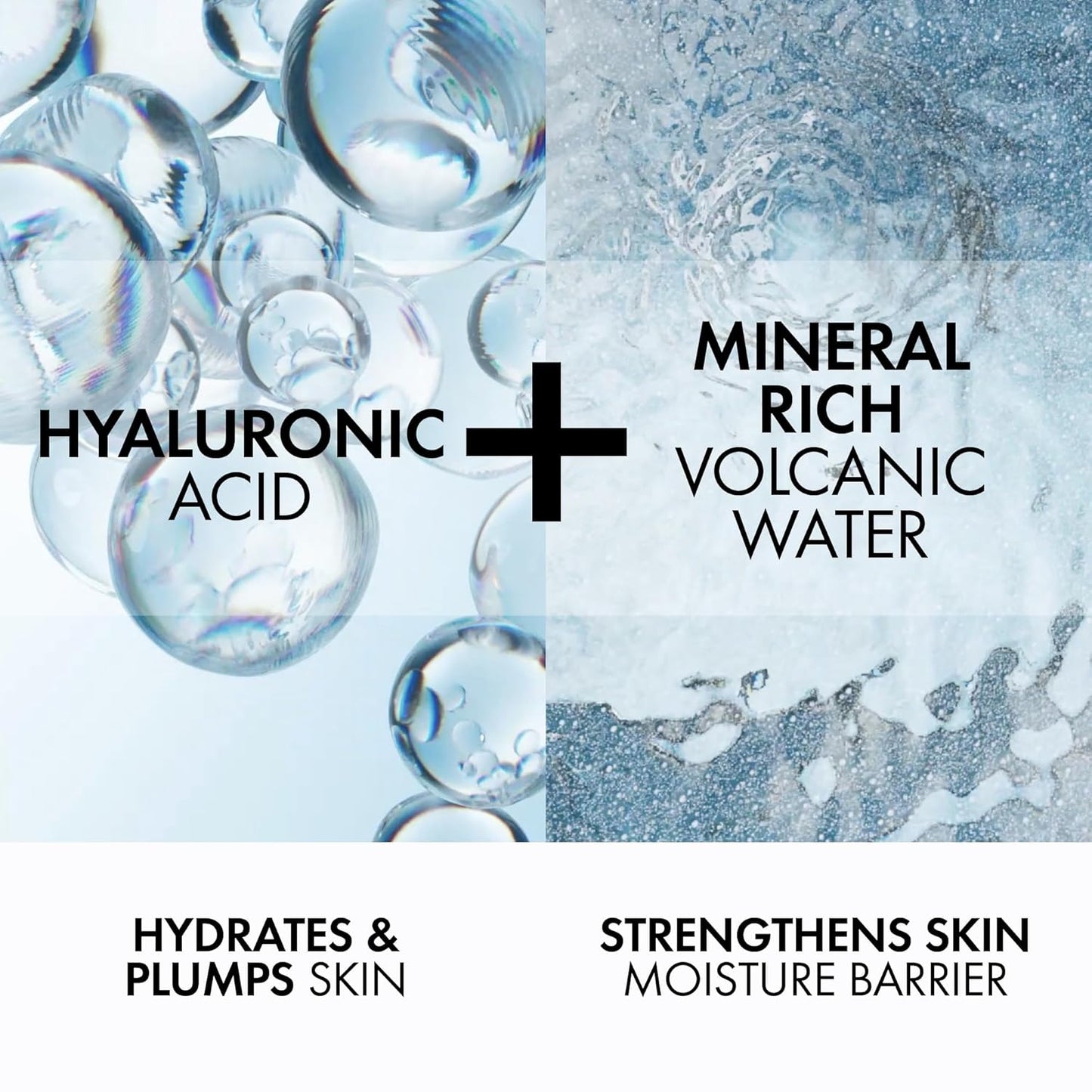 Vichy Minéral 89 透明质酸面部精华液或褪黑素修复晚霜，保湿并强健肌肤，适合敏感肌肤，皮肤科医生推荐