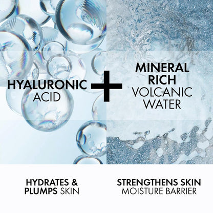 Vichy Minéral 89 透明质酸面部精华液或褪黑素修复晚霜，保湿并强健肌肤，适合敏感肌肤，皮肤科医生推荐