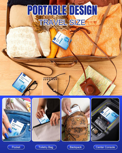 Rosmryx 36 Count Motion Sickness Patches Non-Drowsy, 72h Long-Lasting Sea Sickness Patch for Cruise, Road, Airplane, and Other Travel Essentials, Anti Nausea Patch for Kids and Adults