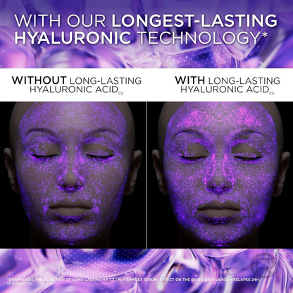 L'Oreal Paris 1.5% Pure Hyaluronic Acid Serum, Face Serum to Hydrate and Plump Skin, Reduces the Look of Wrinkles, Revitalift, For All Skin Tones & Types, Non Comedogenic, 30ml