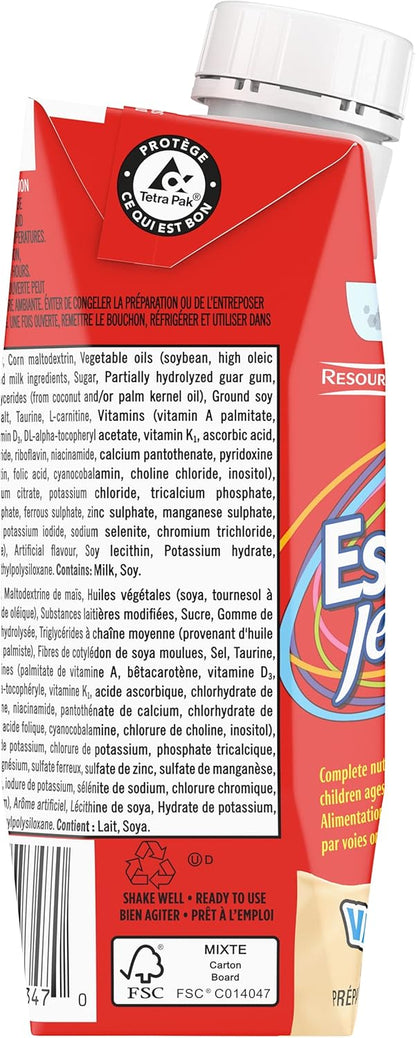 RESOURCE Kid Essentials Formulated Liquid Diet with Fibre, 237mL, 24 Count