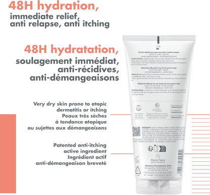 Eau Thermale Avène XeraCalm A.D Replenishing Milky Gel for Very Dry & Eczema-Prone Skin, Dermatologist Tested & Suitable for Sensitive Skin, 200 ml