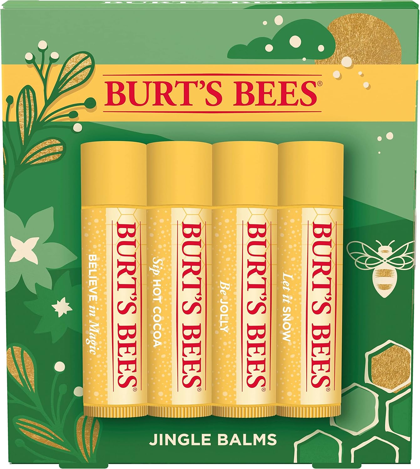 Burts Bees Burts Bees 叮当香膏套装男女通用 1 件