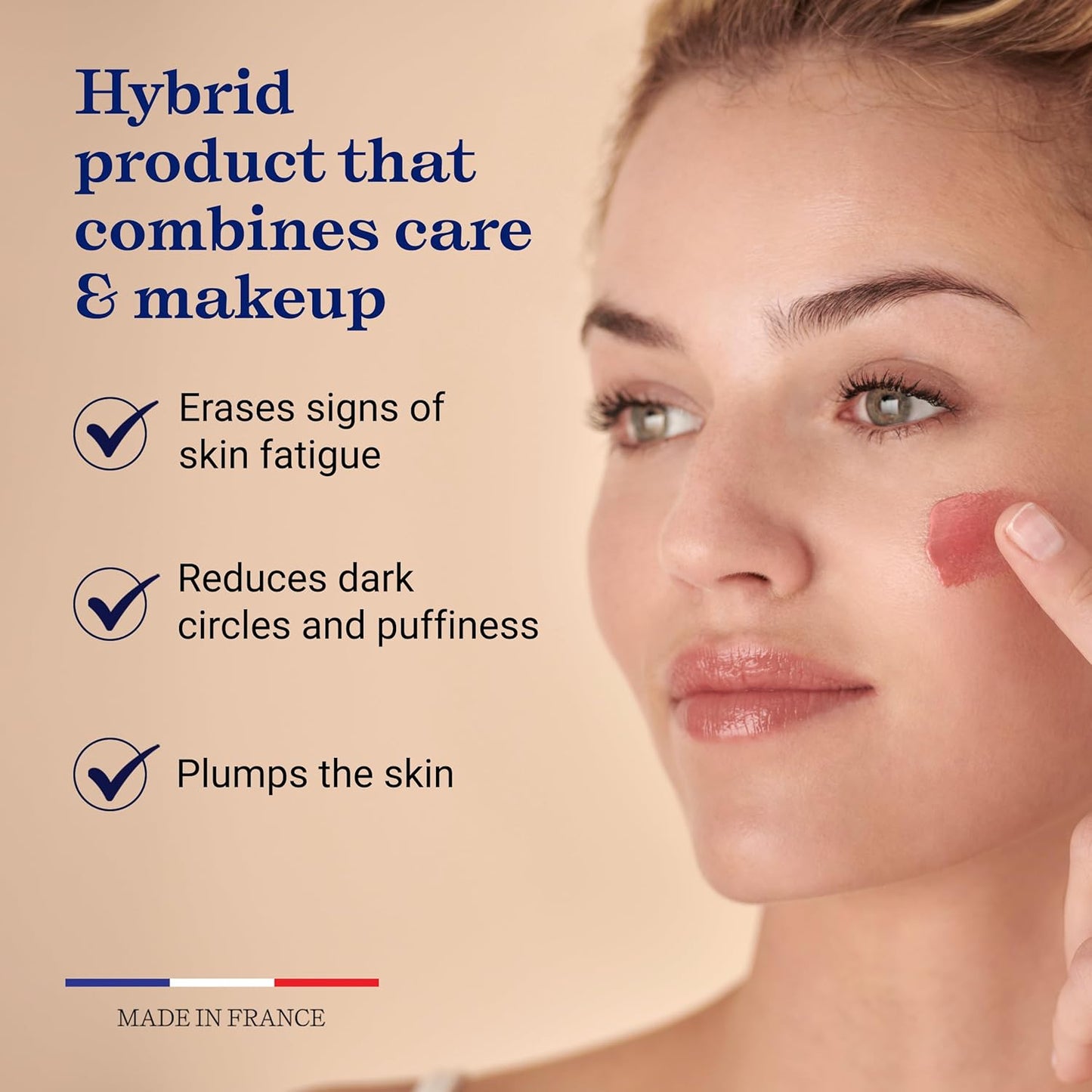 Embryolisse Radiant Complexion Cream. Hybrid Makeup & Face Moisturizer with Hyaluronic Acid & Shea Butter. Illuminating Care for Glowing Skin, 40 ml.