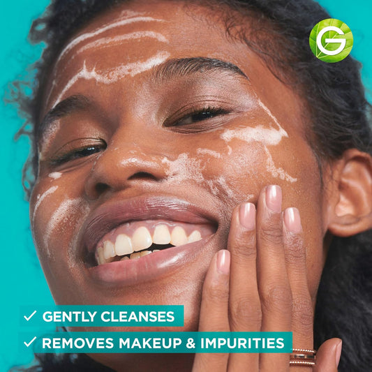 Garnier Hyaluronic Acid Cream Cleanser, Foaming Facewash and Makeup Remover, Soothes and Replumps Skin, Formulated With Aloe Vera, Dermotologically Tested, For Men and Women, 250ml