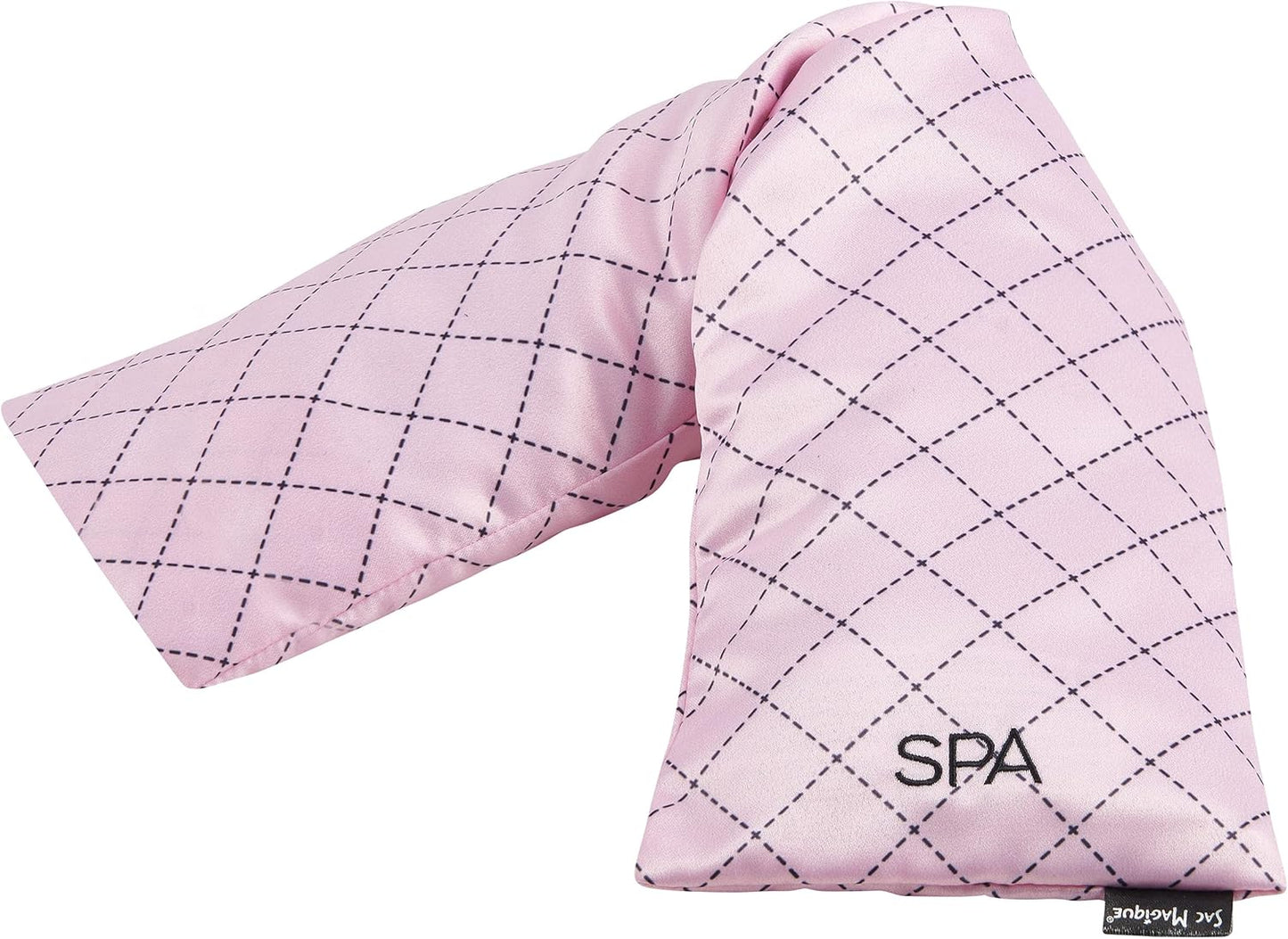 魔法袋薰衣草延长香薰包裹 - 放松舒缓舒适，用途广泛，薰衣草香气，水疗时尚设计，可重复使用以缓解压力，可放入微波炉/冰箱