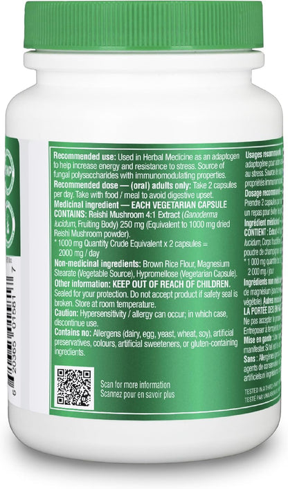 Organika 灵芝提取物 - 180 粒素食胶囊