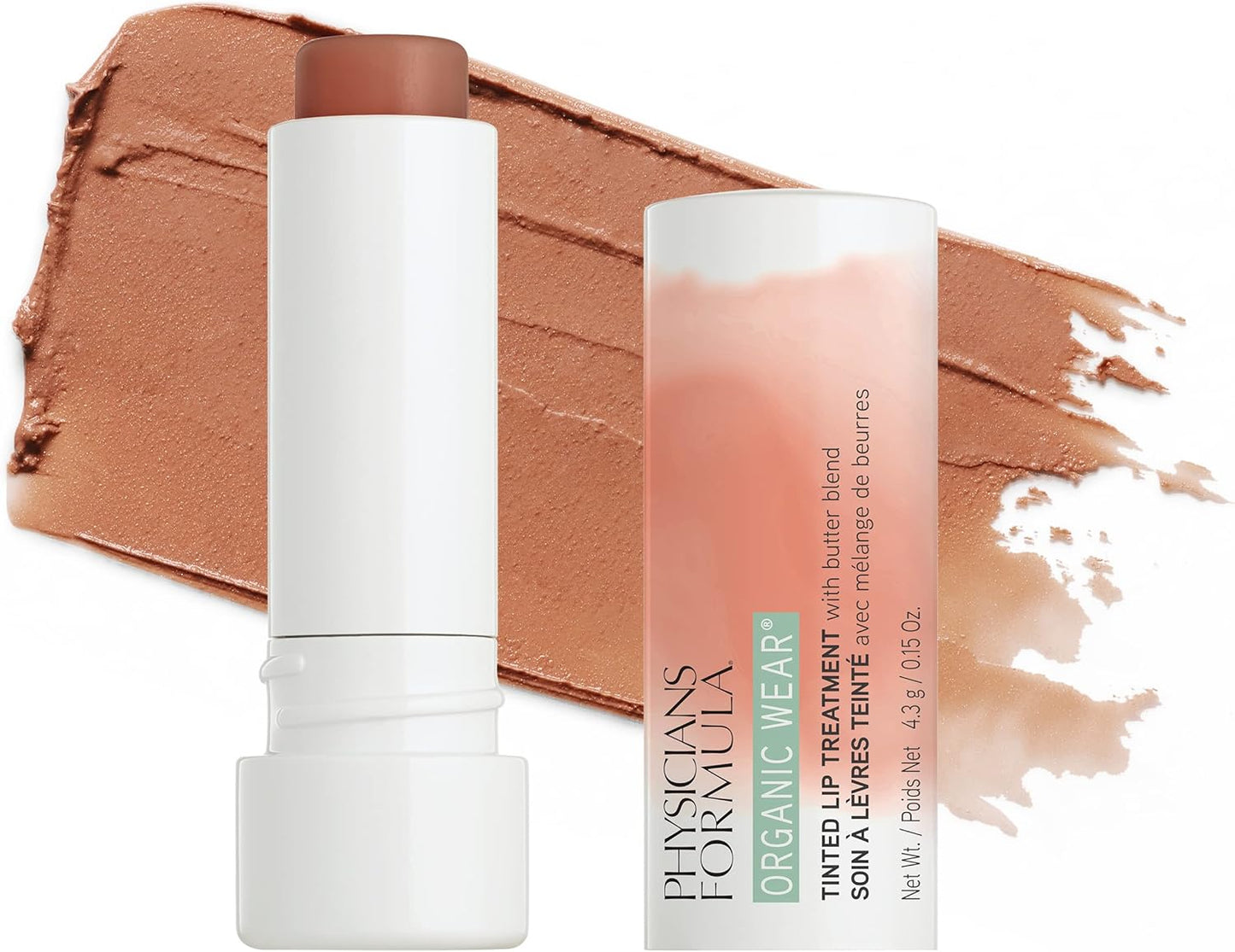 Physicians Formula 有機潤唇膏，0.15 盎司