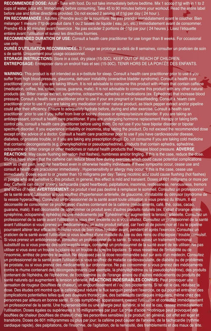 Predator Labs - Berserk 3.0 - Hardcore Pre-Workout, Energy and Pump Formula 40 Servings (Strawberry & Dragon Fruit)