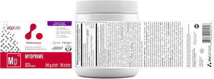 ATP LAB - Myoprime 210克（有机葡萄味）30份 - 肌酸一水合物粉 - 肌酸蛋白粉 - 性能增强剂 - 减少蛋白质分解