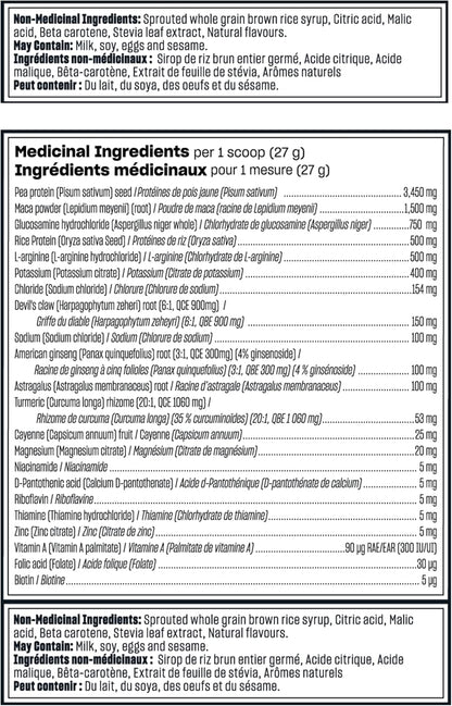 Vega Sport Protein 素食蛋白粉，浆果味（19 份）支链氨基酸和运动后恢复加速剂，热带风味（20 份）素食、非乳制品、无麸质、支链氨基酸，540 克（包装可能有所不同）