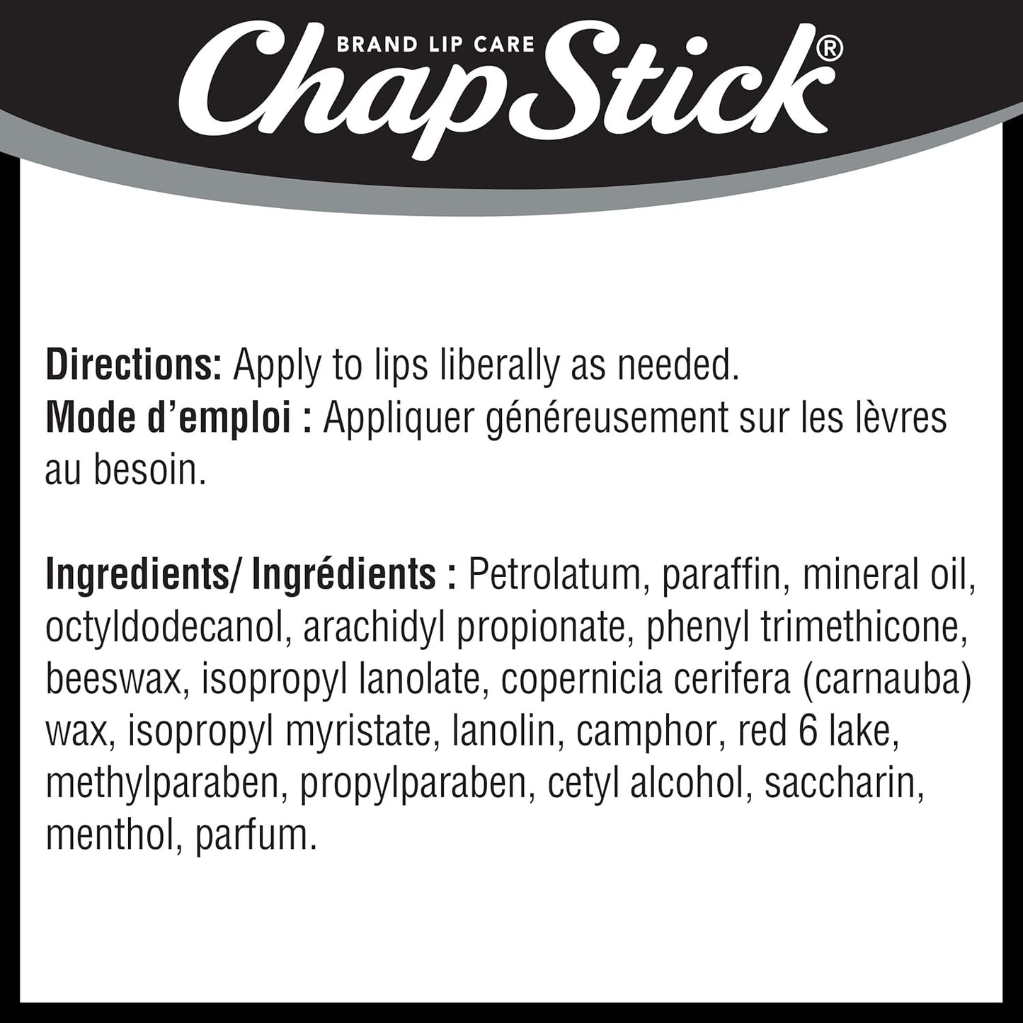 ChapStick Classic Cherry（2 支裝）潤唇膏，保護肌膚，4 公克（2 支裝）