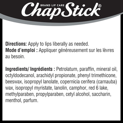 ChapStick Classic Cherry（2 支裝）潤唇膏，保護肌膚，4 公克（2 支裝）