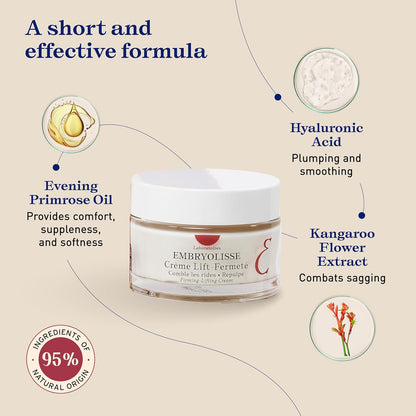Embryolisse - Firming-Lift Cream – Anti-Aging Moisturizer for Smoother, Firmer, Youthful Skin - 50ml