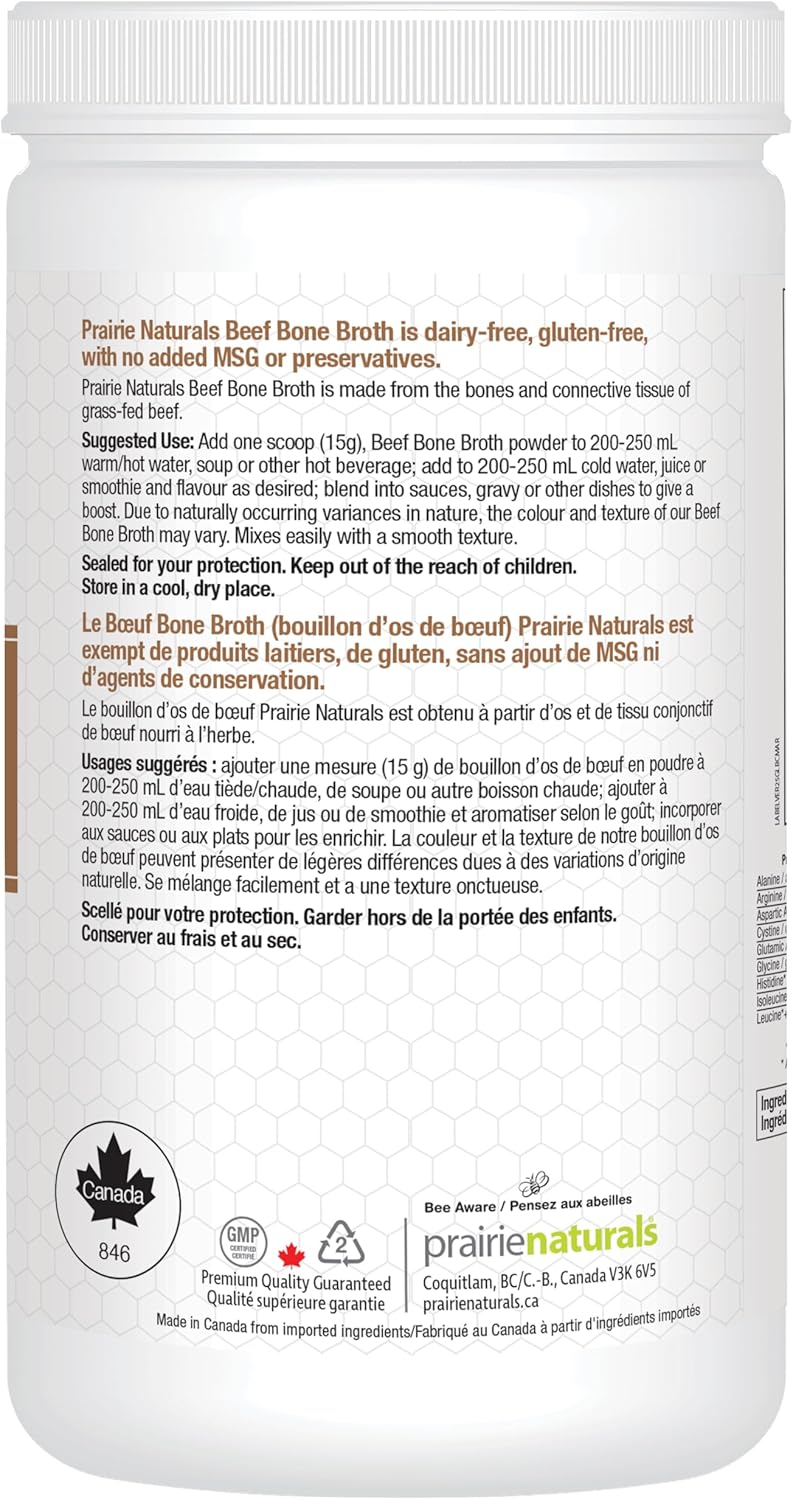 Prairie Naturals 骨湯蛋白牛肉，300公克