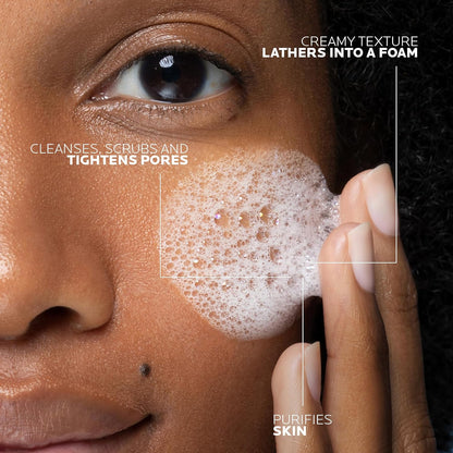 La Roche-Posay Effaclar Face Toner, Foaming Cream Cleanser & Face Mask. For Oily or Acne Prone Skin, Reduces the look of Pores, Dermatologist Recommended