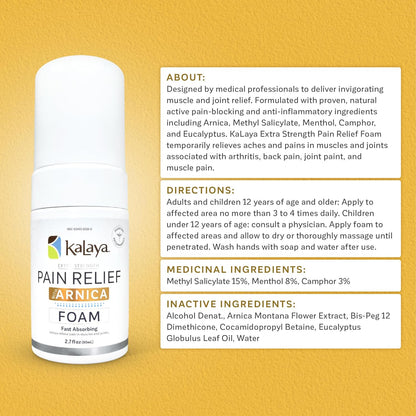 KaLaya 强效山金车止痛泡沫