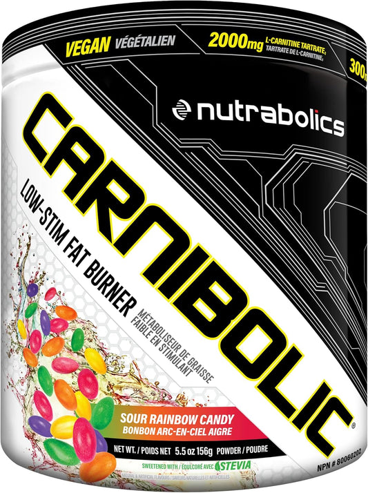 Carnibolic 酸味彩虹糖 30 份 - 低刺激脂肪燃烧器 - 食欲抑制剂，