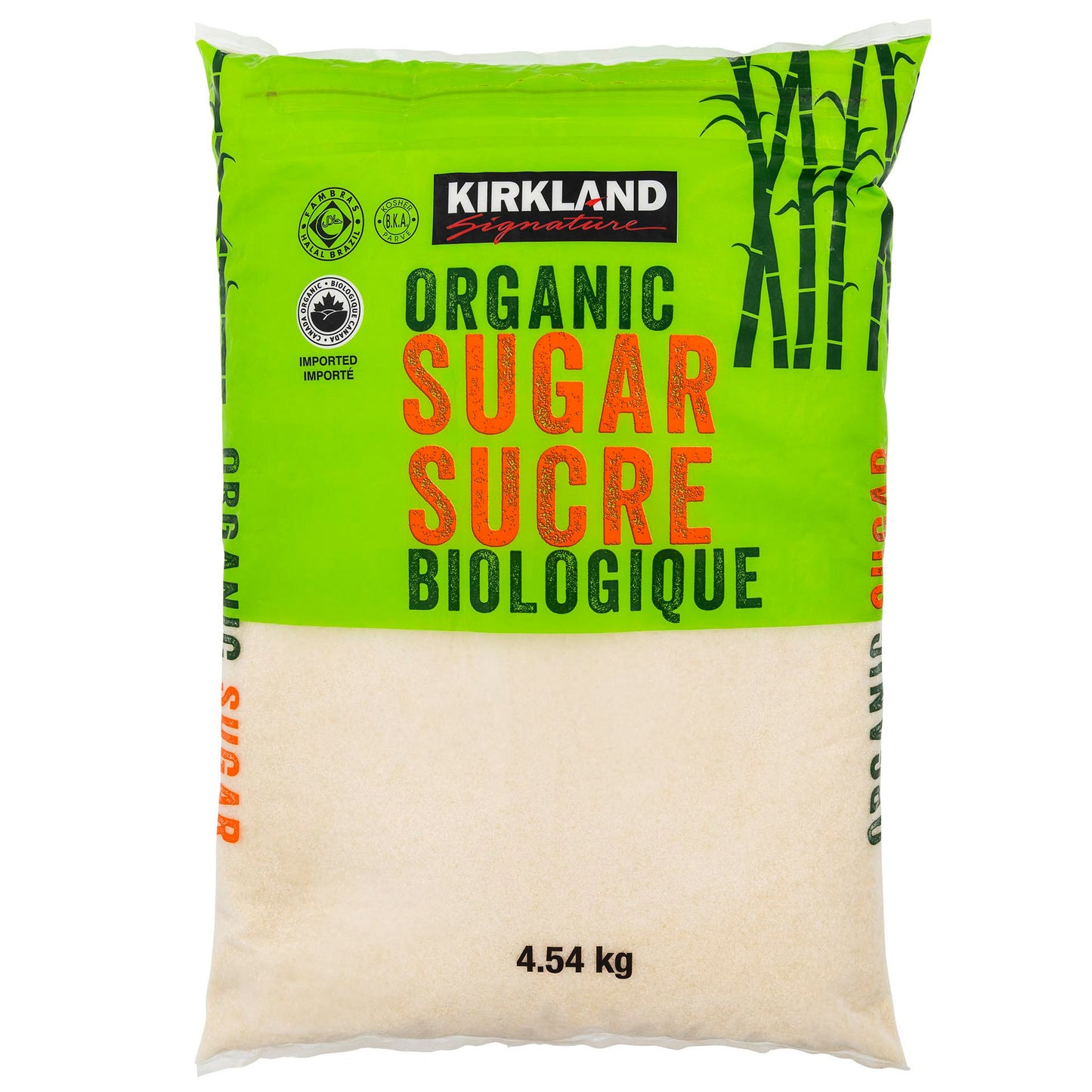 Kirkland Signature 有機白砂糖，4.54 公斤