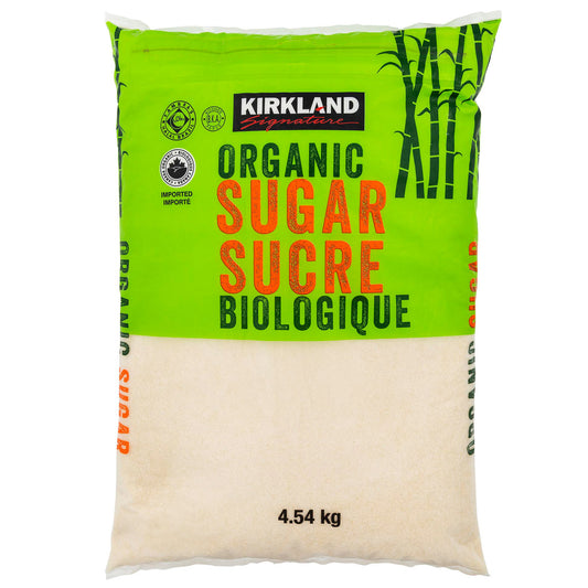 Kirkland Signature 有机白砂糖，4.54 公斤