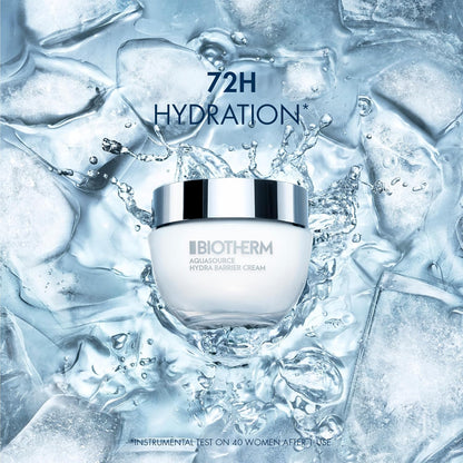 碧欧泉水源保湿隔离霜，含生物神经酰胺，强化皮肤屏障，促进保湿，50ml