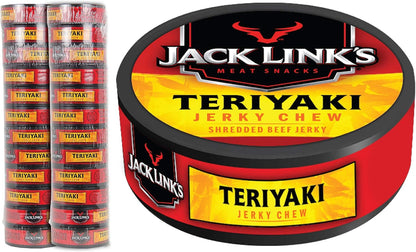 Jack Link's Jerky Chew, Teriyaki Flavor, 0.32-Ounce (Pack of 24)