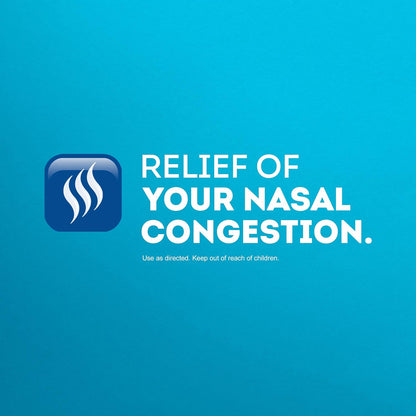 Vicks Vapoinhaler 鼻腔减充血剂，含舒缓蒸汽和 VapoCOOL Max 药用滴剂，用于暂时缓解咳嗽和咽喉痛，润喉糖，冬霜味，40 粒