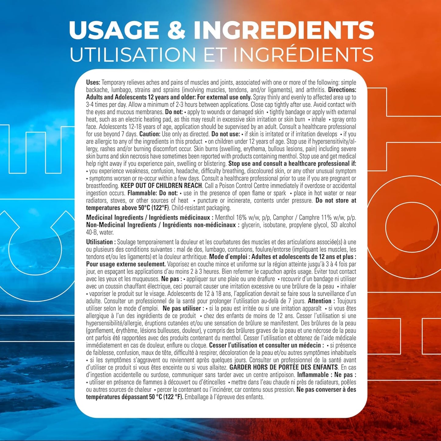 Icy Hot Pro 止痛喷雾，速效干性喷雾，适用于缓解关节炎、单纯背痛、拉伤和扭伤引起的肌肉和关节轻微疼痛，薄荷醇 16%，樟脑 11%，118 毫升