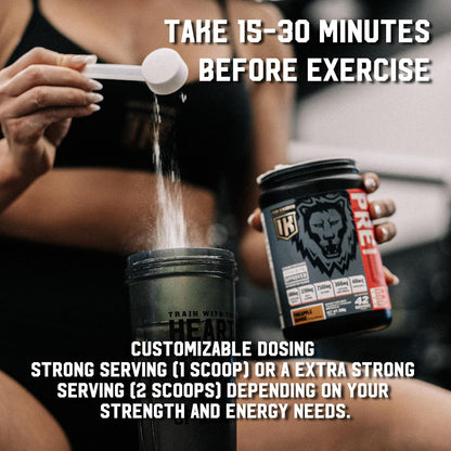 IRON KINGDOM PRE-WORKOUT PINEAPPLE MANGO, Energy, Focus, Strength, Citrulline, Beta-Alanine
