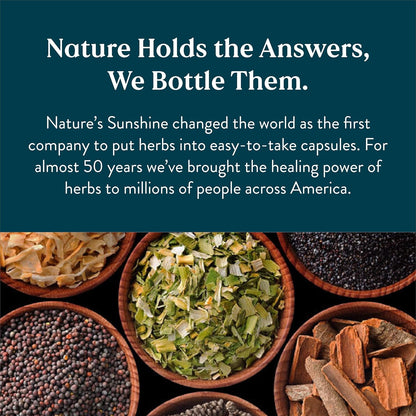 Nature's Sunshine Slippery Elm, 100 capsules