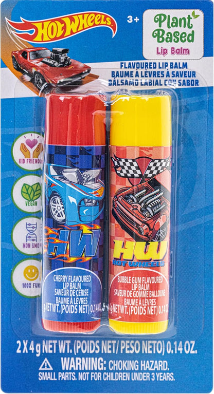 Hot Wheels 2 支裝潤唇膏