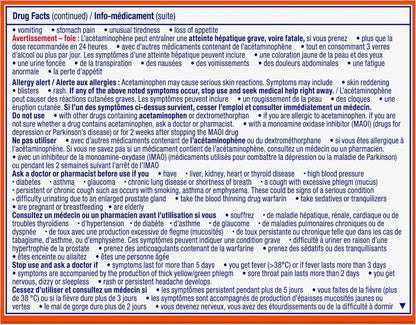 Vicks DayQuil 完全缓解感冒和流感症状及鼻塞液体胶囊，白天不瞌睡，缓解 9 种症状，36 粒