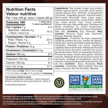 Simply Protein Ready-To-Drink Chocolate Plant Protein Shake, 330mL Bottle, Pack of 4, High Protein & Dark Chocolate Almond Protein Bars, Gluten Free, Vegan, High Protein Snacks, 4 Count