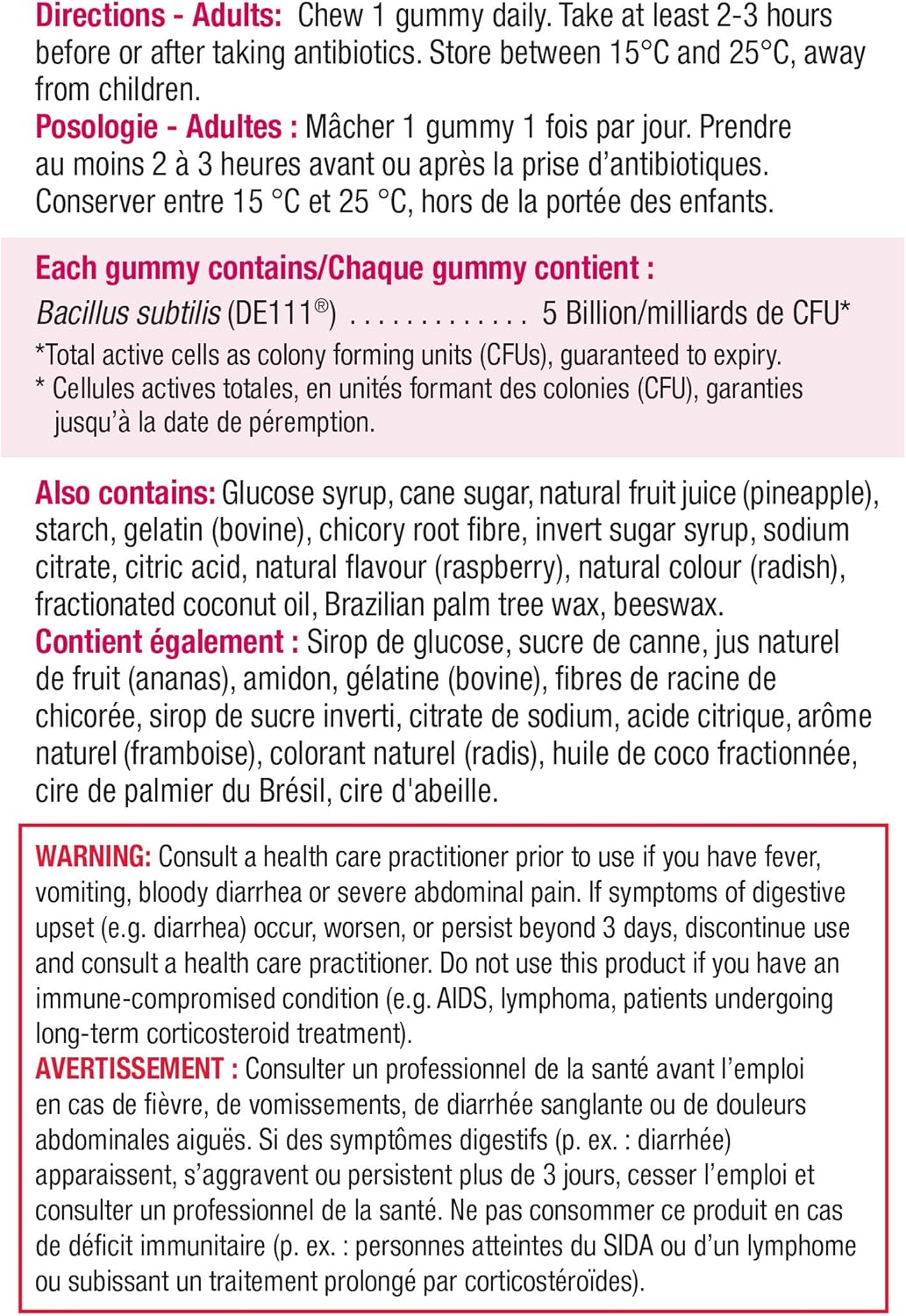 Jamieson 強效益生菌軟糖 30 粒 & 蘋果醋 + 鉻 60 粒