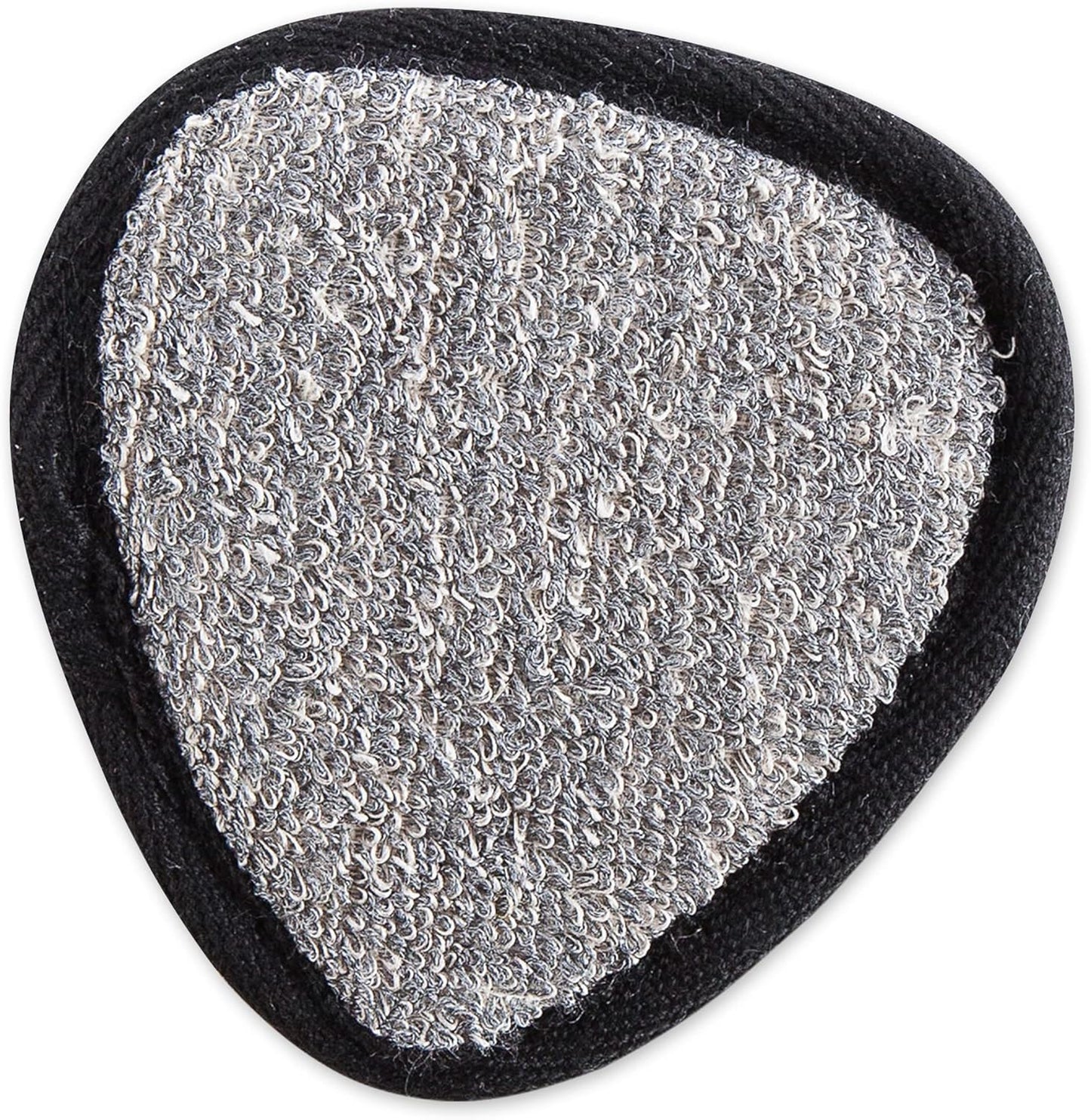 Urbana Spa Prive Men's Bamboo Charcoal Collection, Face Pad,Grey,6338