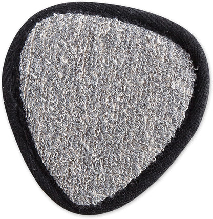 Urbana Spa Prive Men's Bamboo Charcoal Collection, Face Pad,Grey,6338