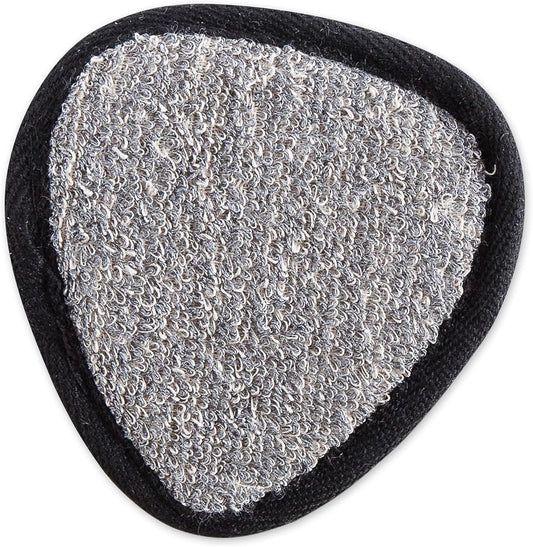 Urbana Spa Prive Men's Bamboo Charcoal Collection, Face Pad,Grey,6338