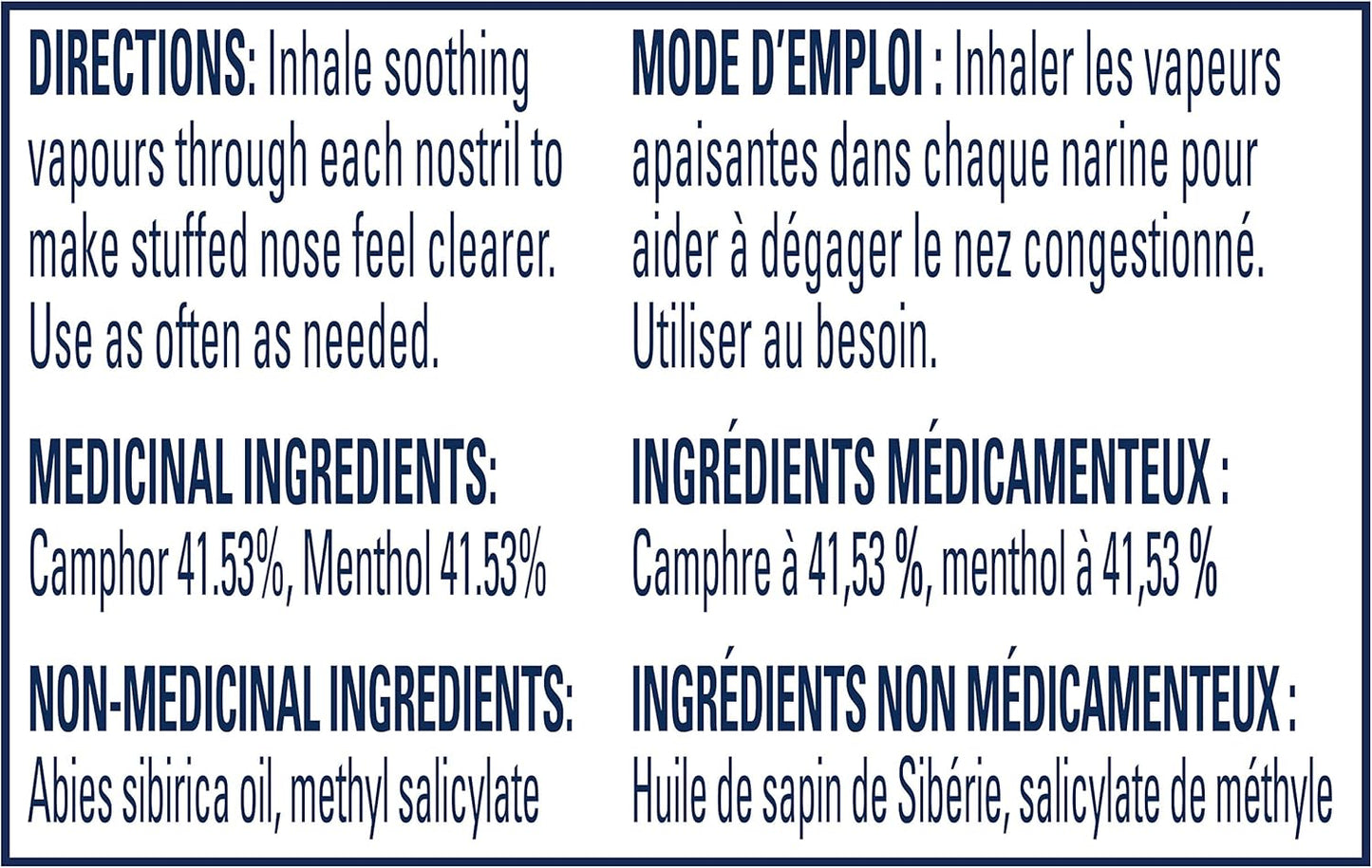 Vicks Vapoinhaler 鼻腔减充血剂，含舒缓蒸汽和 VapoCOOL Max 药用滴剂，用于暂时缓解咳嗽和咽喉痛，润喉糖，冬霜味，40 粒