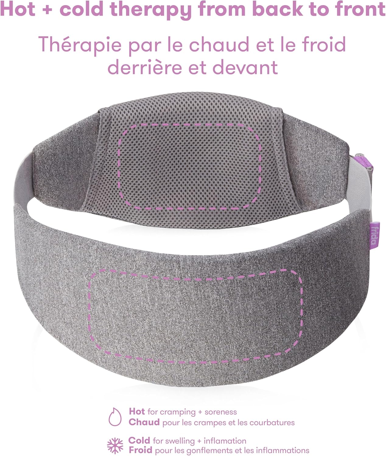 Frida Mom 剖腹产术后腹部束带，剖腹产恢复必备绷带、切口保护器、针对性冷热疗法缓解肿胀