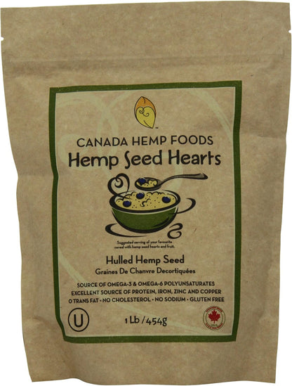 加拿大大麻食品天然大麻籽，454克