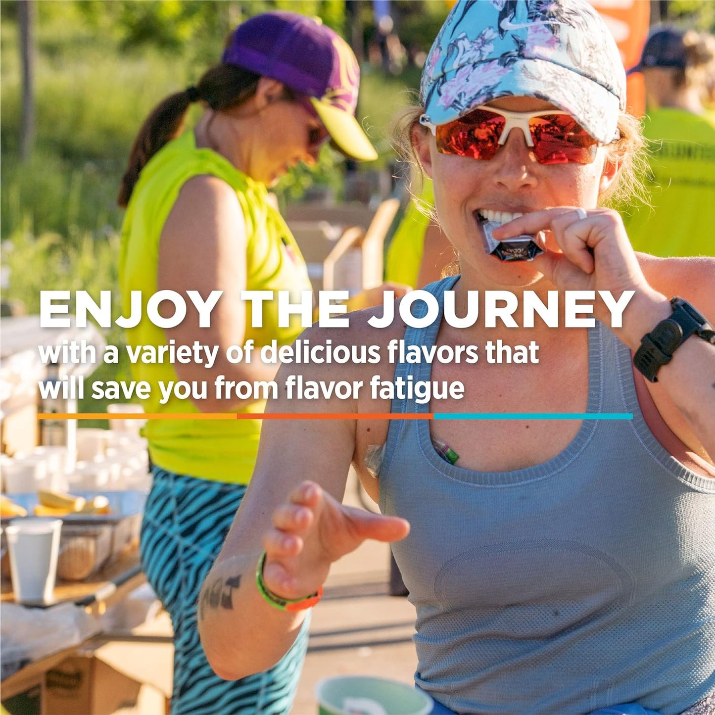 GU ENERGY 原廠運動營養能量凝膠，三種莓果口味（24 粒）+ 鹹焦糖口味（24 粒）