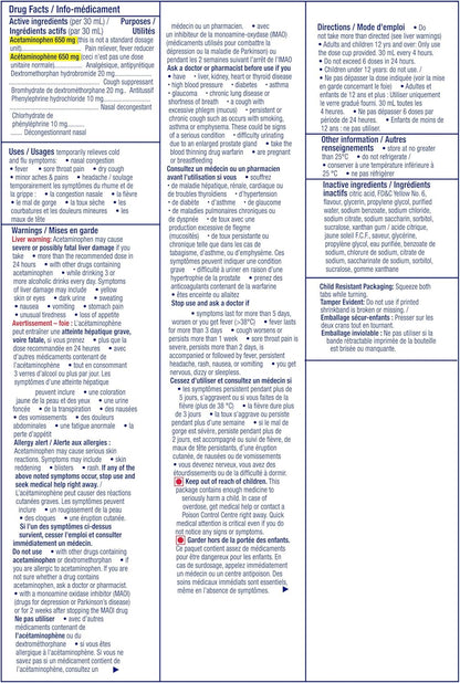 Vicks DayQuil 感冒和流感藥，止咳藥，鼻塞緩解劑，止痛藥，退燒藥，不引起困倦配方，354 毫升
