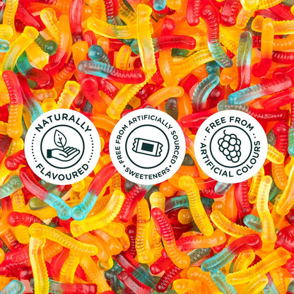 SmartSweets 低糖软糖（3克），低卡路里，不含糖醇，非转基因，不添加糖（12个装）